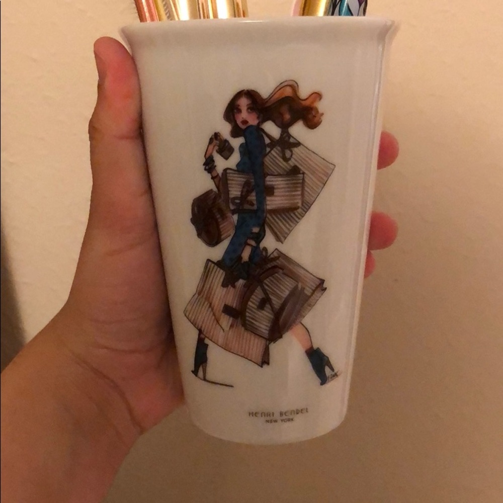 Henri Bendel ceramic glass
